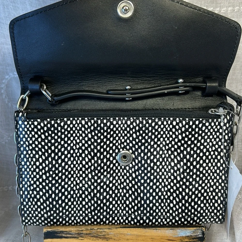 NWT Rag and Bone leather chain pocketbook bag